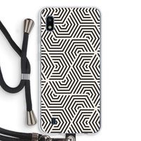 Magic pattern: Samsung Galaxy A10 Transparant Hoesje met koord