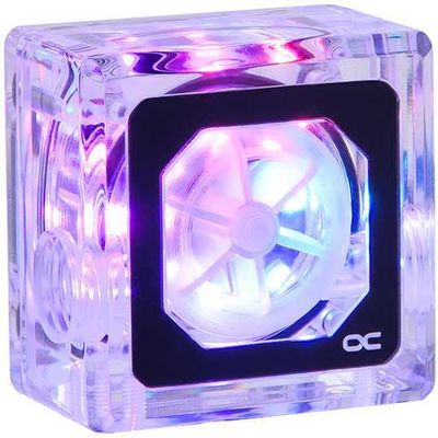 Alphacool Eisfluegel Aurora flow indicator "HighFlow" met RPM-Signal doorstroommeter