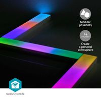 SmartLife Decoratieve LED | Wand Bar | Wi-Fi | RGBIC / Warm Wit | Android / IOS - thumbnail