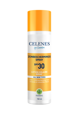 Celenes by Sweden Zonbeschermingspray SPF30 150ml Celenes by Sweden Zonbeschermingspray SPF30 150ml