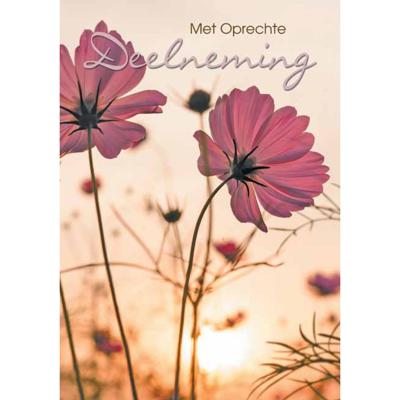 Wenskaarten Rouw pak a 10 stuks