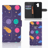 Samsung Galaxy A6 Plus 2018 | Wallet Case | met Pasjes | Space