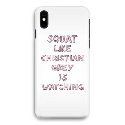 Christian Grey: iPhone X Volledig Geprint Hoesje