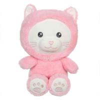 Peluche gatto Hoody Pets - GIPSY TOYS - Rosa, 24 cm