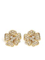 LEO PIZZO boucles d'oreilles Flora en or 18ct ornées de diamants - thumbnail