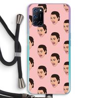 Ugly Cry Call: Oppo A72 Transparant Hoesje met koord