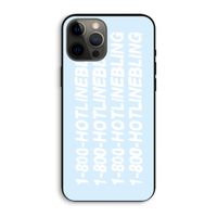 Hotline bling blue: iPhone 12 Pro Max Biologisch afbreekbaar hoesje
