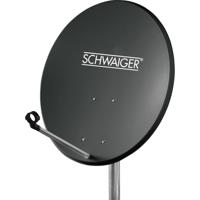 Schwaiger SPI550.1 Satellietschotel 60 cm Reflectormateriaal: Staal Antraciet Schwaiger SPI550.1 Satellietschotel 60 cm Reflectormateriaal: Staal Antraciet