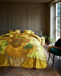 Beddinghouse Beddinghouse x Van Gogh dekbedovertrek Tournesol geel