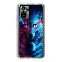Where Light And Dark Meet: Xiaomi Redmi Note 10S Transparant Hoesje