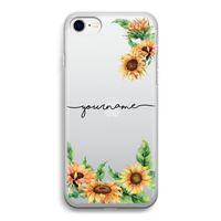 Zonnebloemen: iPhone SE 2020 Transparant Hoesje Zonnebloemen: iPhone SE 2020 Transparant Hoesje