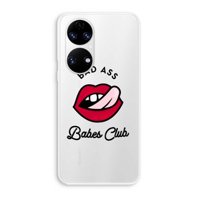 Badass Babes Club: Huawei P50 Transparant Hoesje