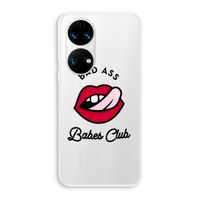 Badass Babes Club: Huawei P50 Transparant Hoesje