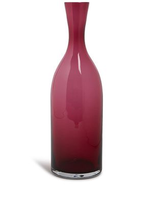 NasonMoretti bouteille en verre Morandi - Rouge