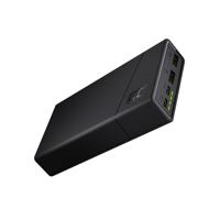 Green Cell PowerPlay20 Powerbank 20000 mAh Quick Charge LiPo Zwart Statusweergave