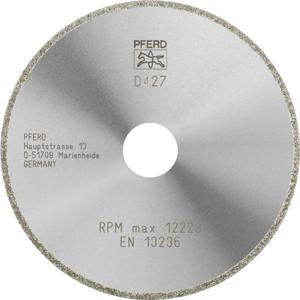 PFERD 68412237 D1A1R 125-2-22,23 D 427 GAD Diamanten doorslijpschijf Diameter 125 mm Boordiameter 22.23 mm Duroplast, Technisch keramiek 1 stuk(s)