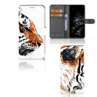 Hoesje OnePlus 10T Watercolor Tiger