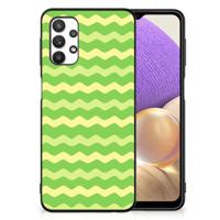 Samsung Galaxy A32 5G Back Case Waves Green