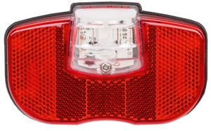 Smart achterlicht 80mm dynamo met standlicht op kaart