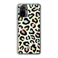 Leopard pattern: Xiaomi Redmi Note 10 Pro Transparant Hoesje