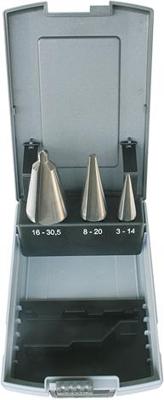 PRO Peeler drill bit set.3 pc in plastic box