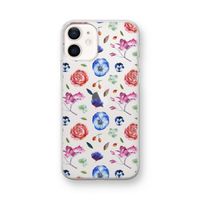 Bloemetjes: iPhone 12 mini Transparant Hoesje