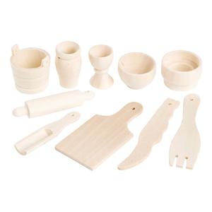 Creativ Company Houten keukengerei divers, 10st.