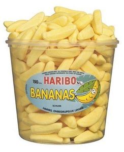 Haribo Haribo Silo Gesuikerde Banaantjes 150 Stuks 1050 Gram