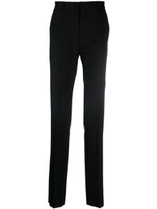 Lanvin pantalon de costume droit en laine - Noir