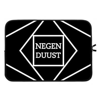 Negenduust geometrisch: Laptop sleeve 13 inch