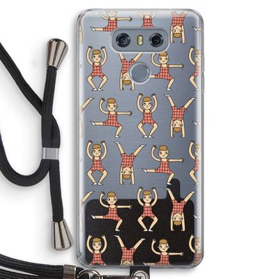 Gymboys: LG G6 Transparant Hoesje met koord