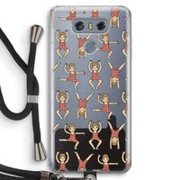 Gymboys: LG G6 Transparant Hoesje met koord