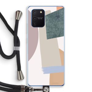 Lindo: Samsung Galaxy Note 10 Lite Transparant Hoesje met koord