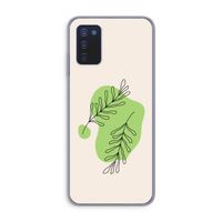 Beleaf in you: Samsung Galaxy A03s Transparant Hoesje