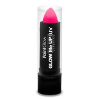 Lippenstift/lipstick - neon roze/magenta - UV/blacklight - 5 gram - schmink/make-up   -