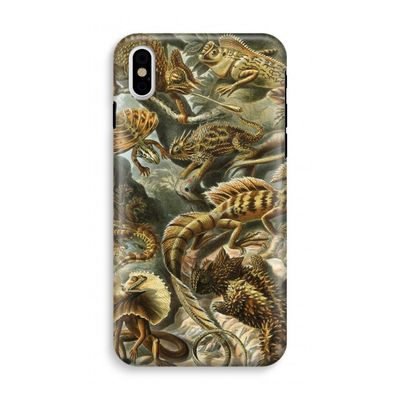 Haeckel Lacertilia: iPhone XS Tough Case