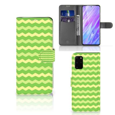 Samsung Galaxy S20 Plus | Telefoon Hoesje | Waves Green