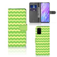 Samsung Galaxy S20 Plus | Telefoon Hoesje | Waves Green