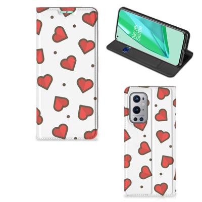 OnePlus 9 Pro | Hoesje met Magneet | Hearts