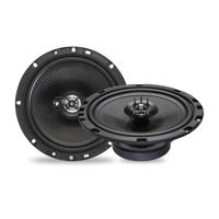 Caliber Autospeakers - 30 Mm Mylar Dome Tweeters - 120W Max - Coaxiale Luidsprekers - Speakerset 16,5 cm (CDS6)