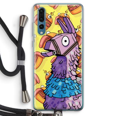 Loot Burger: Huawei P20 Pro Transparant Hoesje met koord