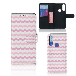 Alcatel 1S 2020 Telefoon Hoesje Waves Roze