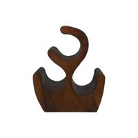 Wijnrek Vins 3 Flessen - 25x18x31 - Bruin - Munggur