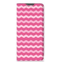 OPPO Find X5 Lite | Reno7 5G | Hoesje met Magneet | Waves Pink