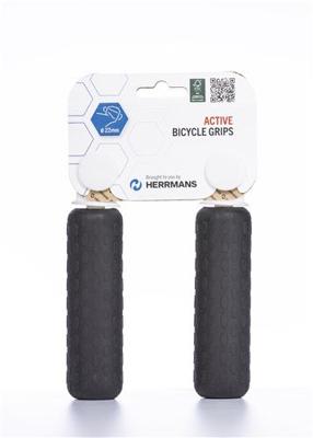 Herrmans 52 grip - off-road fiets handvat - 110mm - zwart