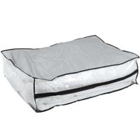 Opbergtas/beschermhoes beddengoed/kleding - voor onder bed - 85 x 60 x 25 cm - thumbnail