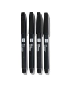 HEMA Markers Permanent 05-1-2mm - 4 Stuks