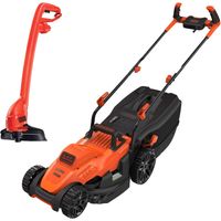 BLACK+DECKER Grasmaaier BEMW461BGL2 + trimmer grasmaaier - thumbnail