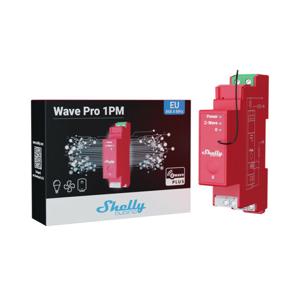 Shelly Qubino Wave PRO 1PM power relay Rood