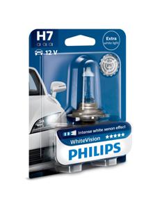 Philips WhiteVision Type lamp: H7, verpakking van 1, 12 V, 55W, koplampen